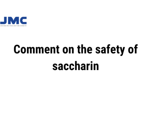 Safety of saccharin